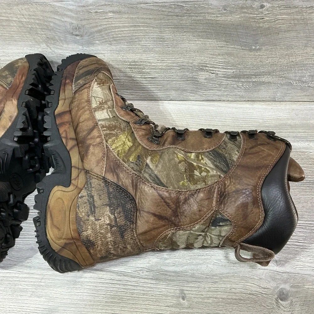 Cabela's Inferno Insulated Hunting Boots Men's 14D Brown TrueTimber Dry Plus